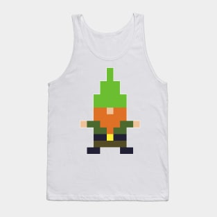 Leperchaun Gnome in Pixel Tank Top